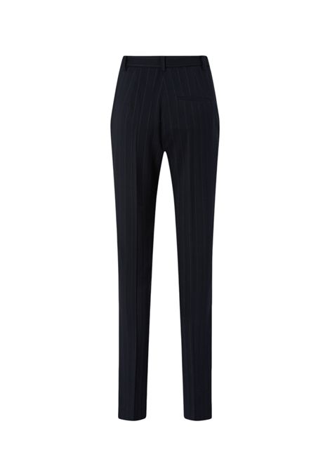 Straight-leg pinstriped trousers in wool blend PINKO | Trousers | 105671 A2QYEZ1